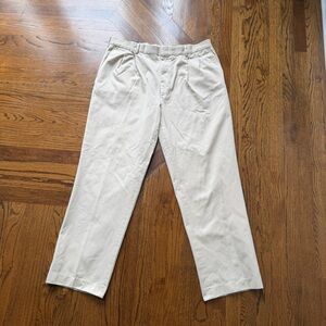 Lands' End Men's Tan Chinos